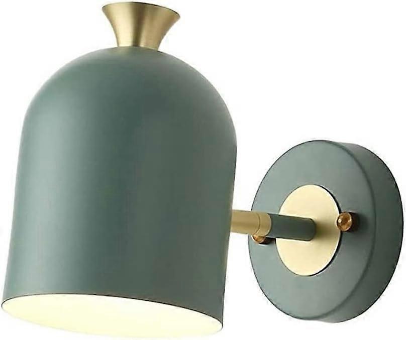 Wall Lights Sconces Wrought Iron Wall Lamp With Adjustable Shade, Angle Adjustable For Bedroom, Balcony, Reading