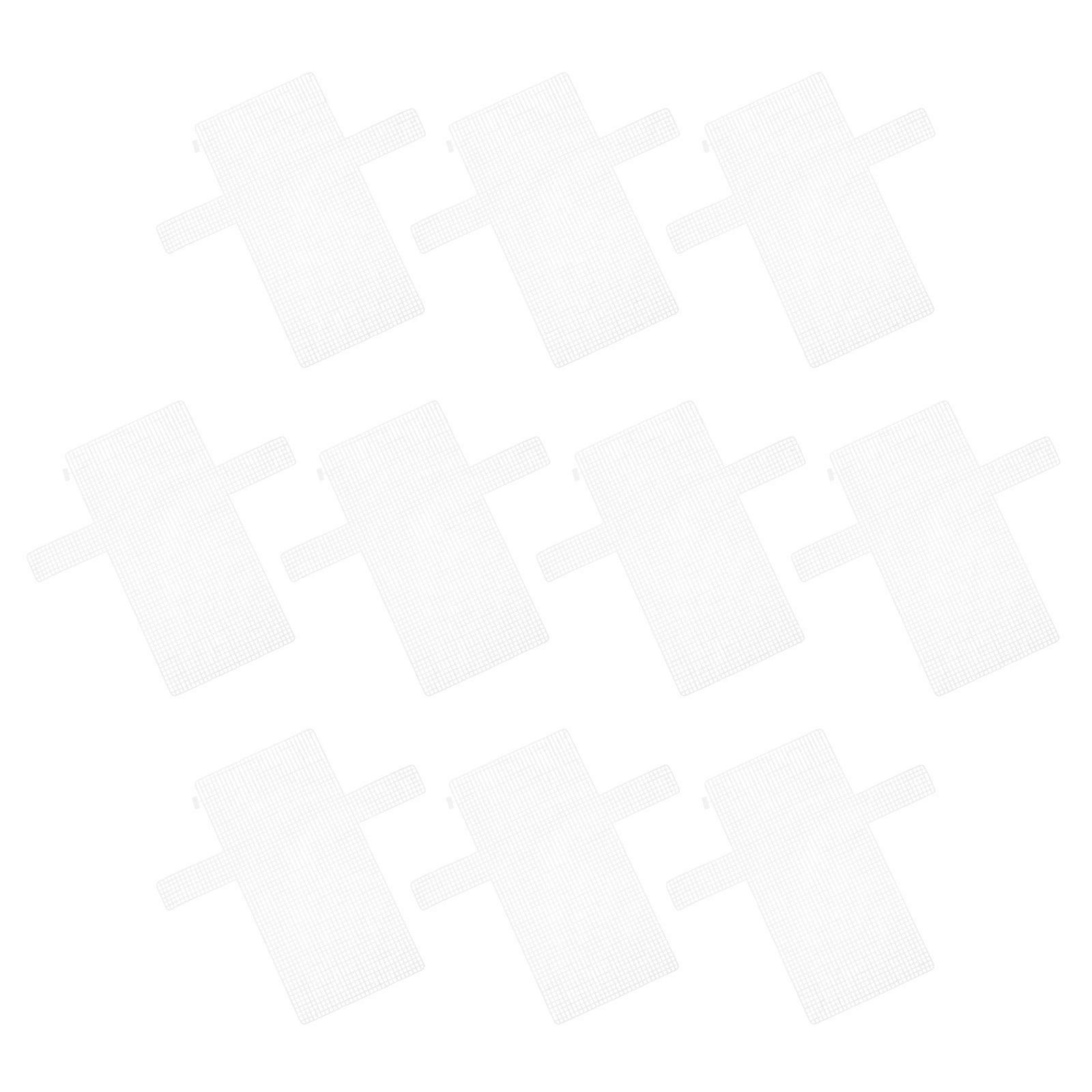 10Pcs Plastic Net Cover For DIY Crafting Handbag Accessories Breathable Design Durable Plastic Woven Sheets
