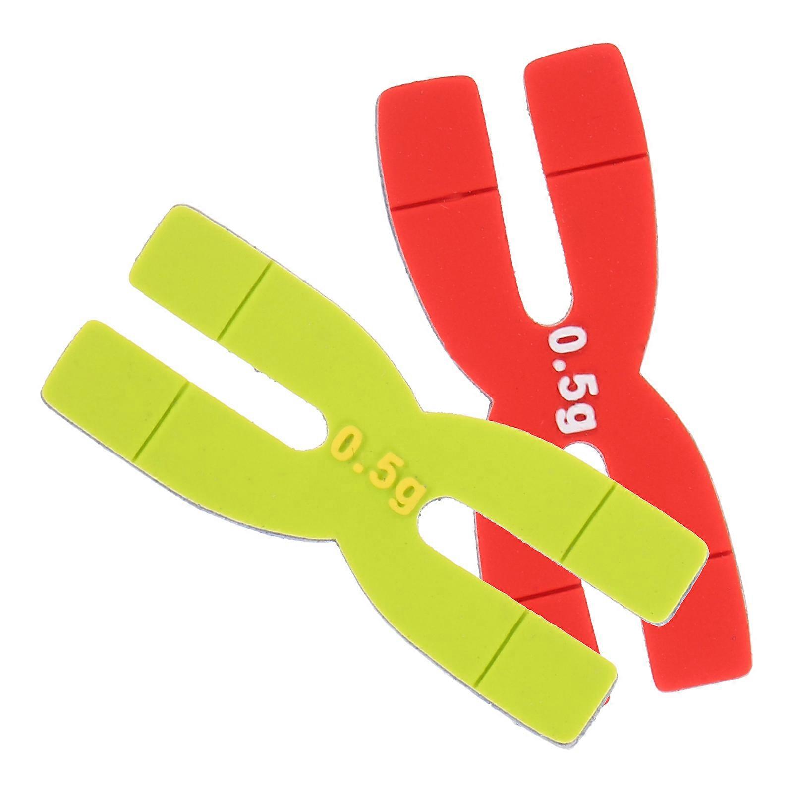 Tennis Racket Weighted Pad for 6Pcs Silicone Set