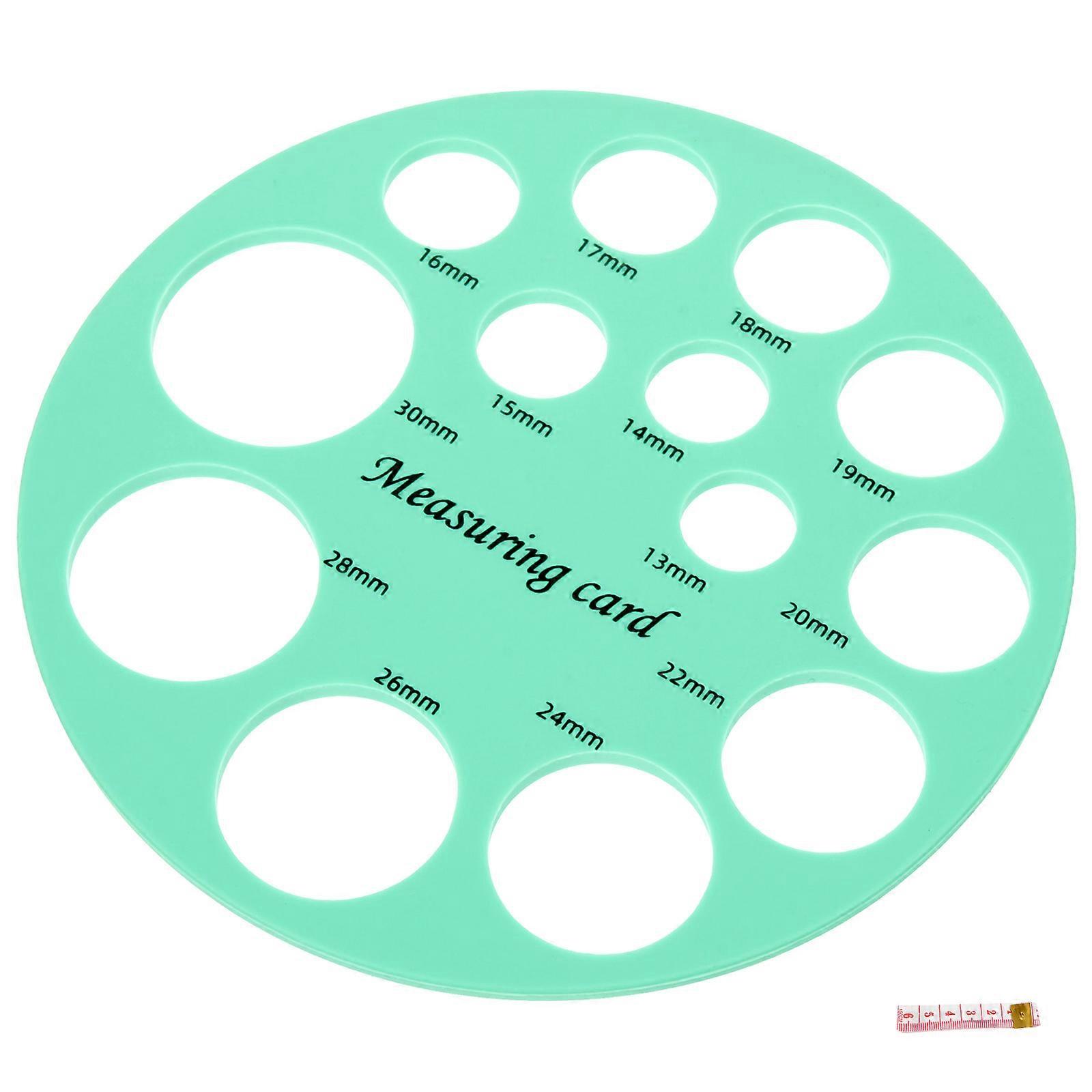 Nipple Ruler 4Pcs Silcone Measurement Tool For Mothers Indoor Outdoor Use 12x12cm Accurate Diameter Measurement
