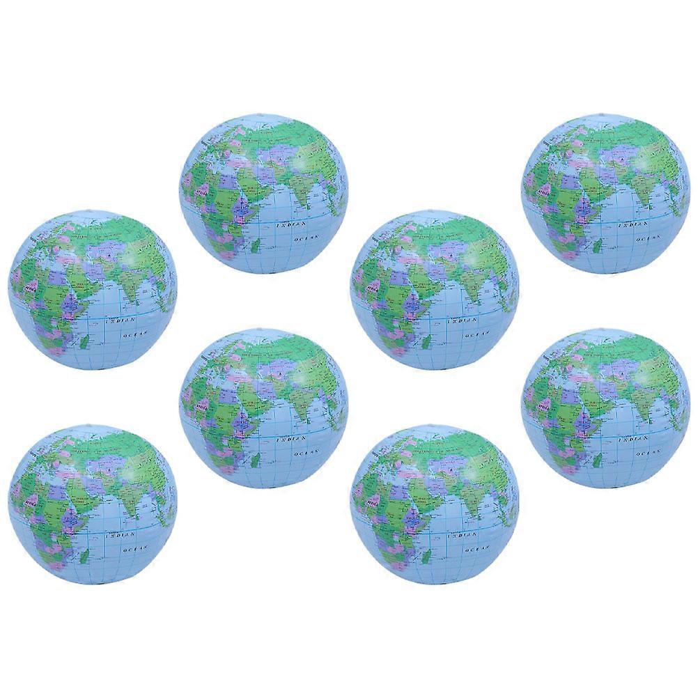 Inflatable Balls PVC Globe Style Beach Toy for Playing Use 40Pcs