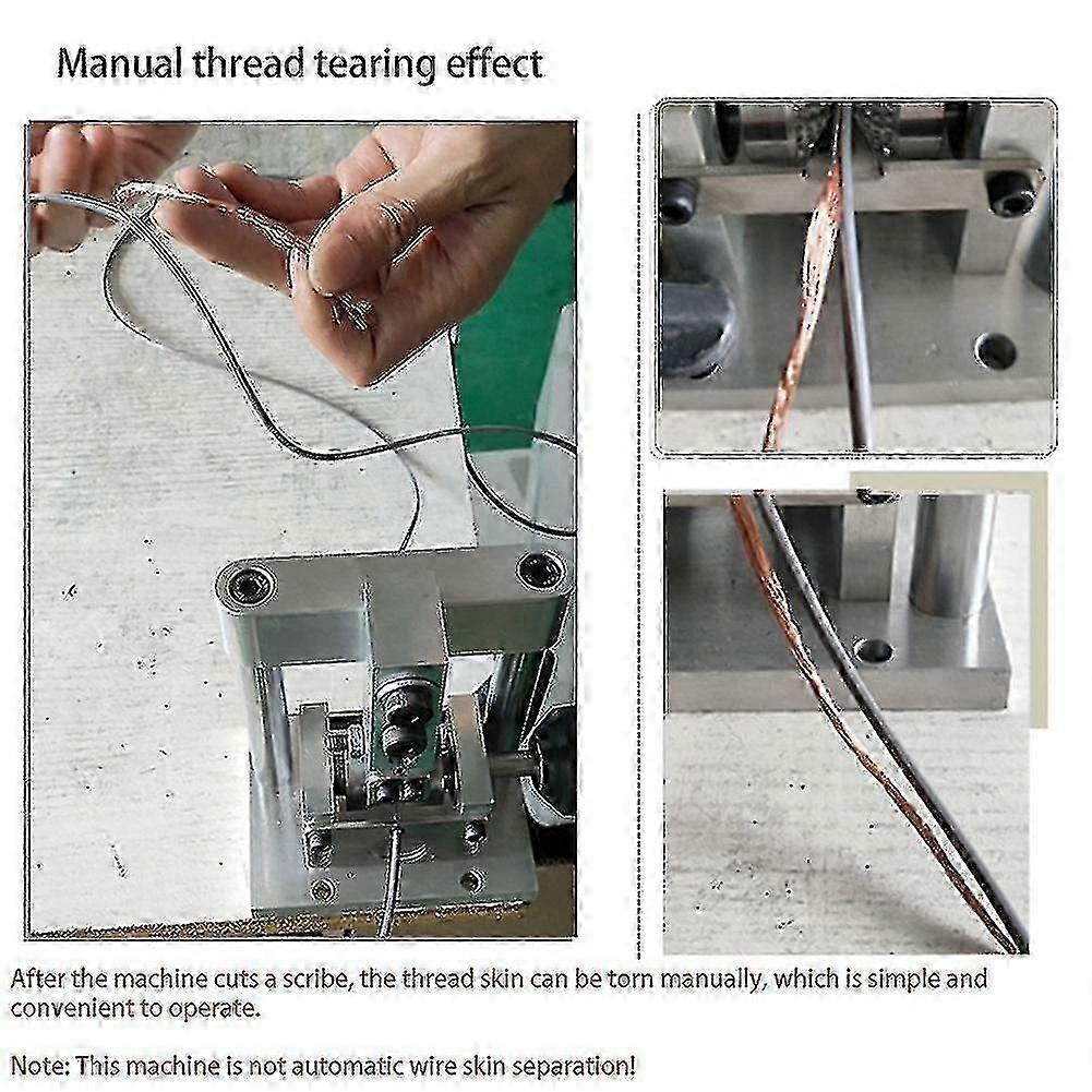 25-26 Wire Edm Machine Electric Wire Puller Peeling Copper Cable Stripper