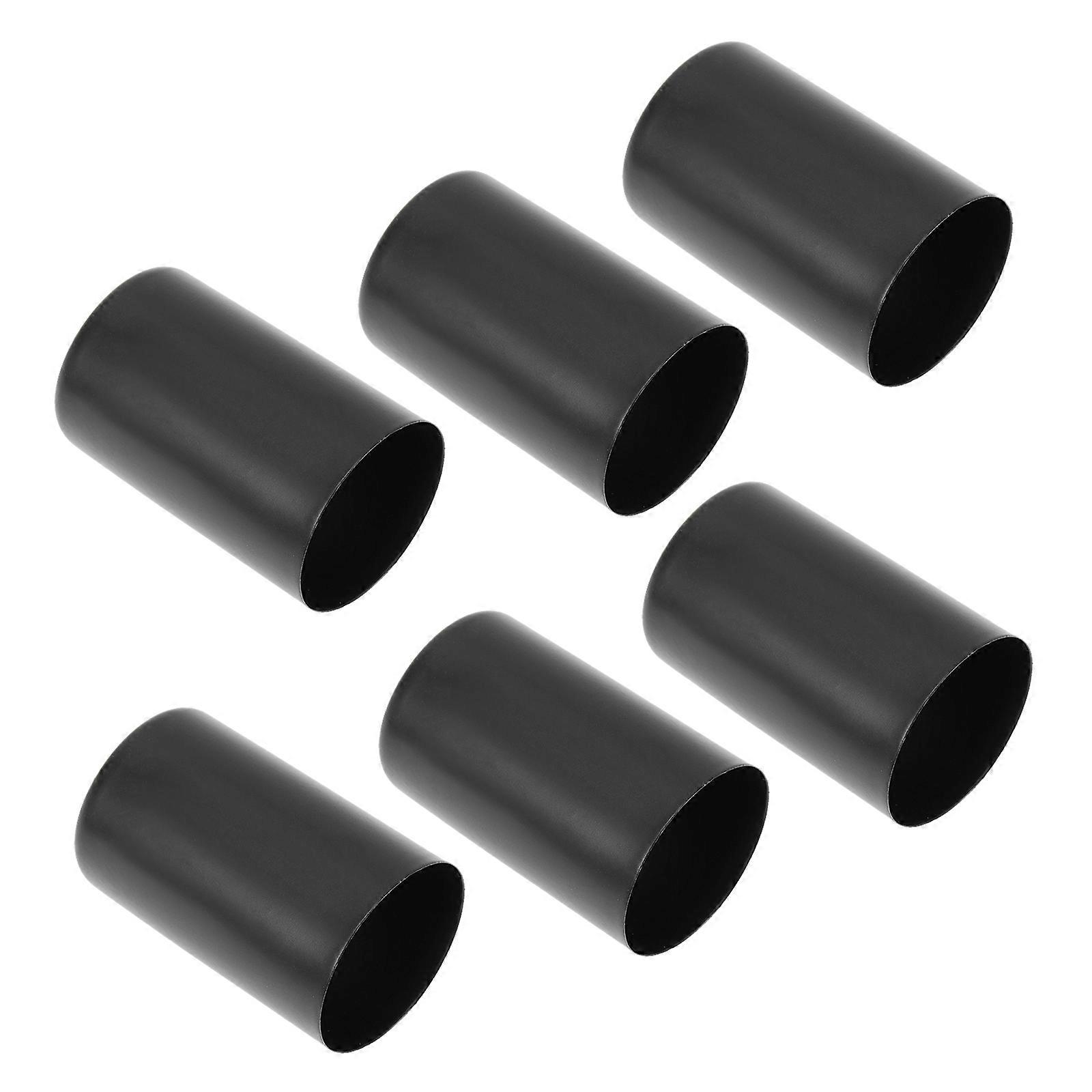 Lamp Accessories Iron Lamp Cup for Ceiling Light Rope Fixing 6Pcs Black Holders
