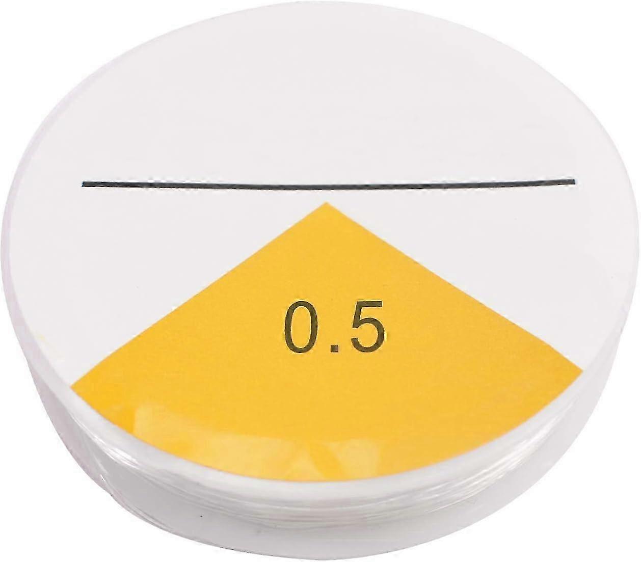 20 M Spool Of Elastic And Solid Thread 0.5 Mm Transparent2 Pieces