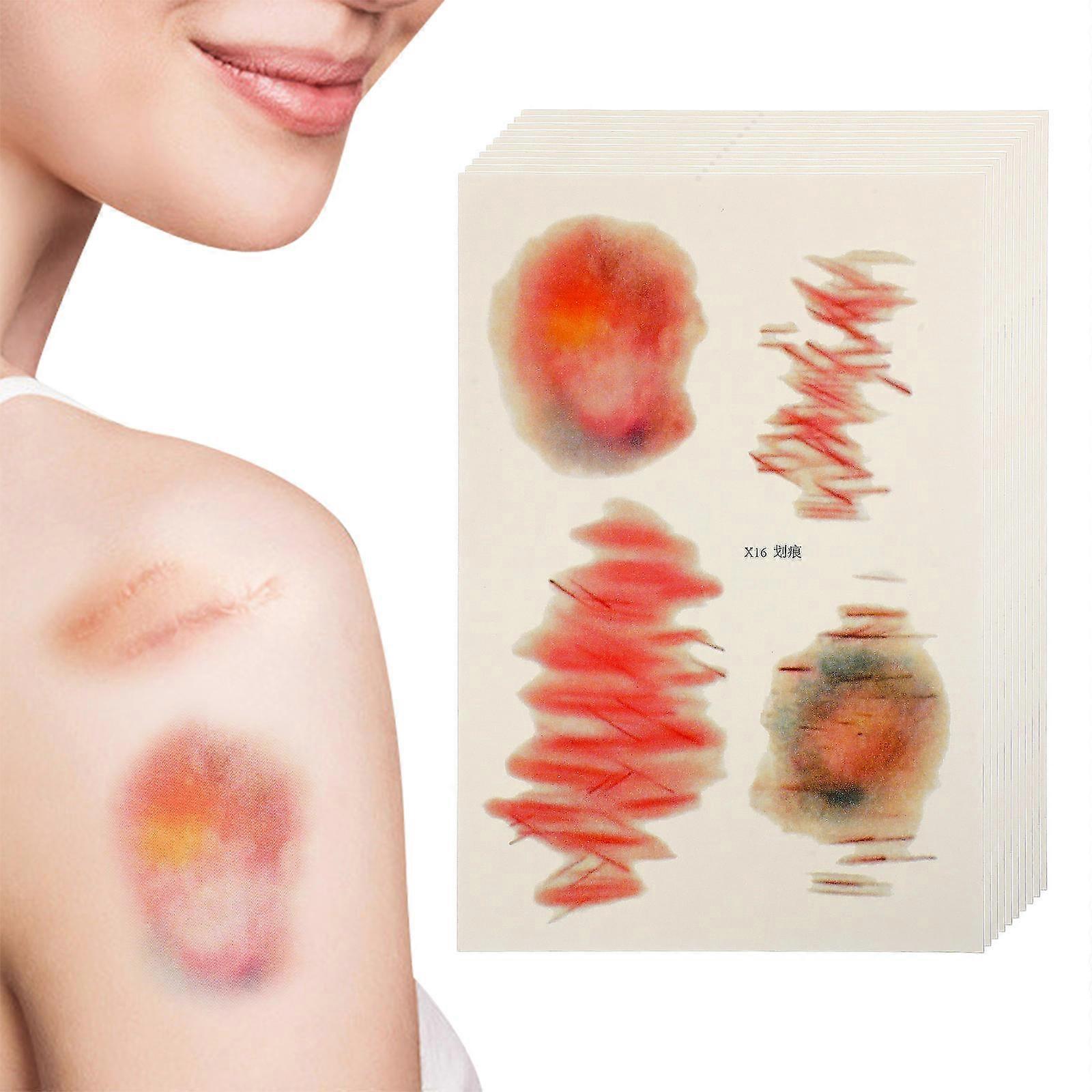 Fake Tattoo Stickers for Decoration 30 Sheets