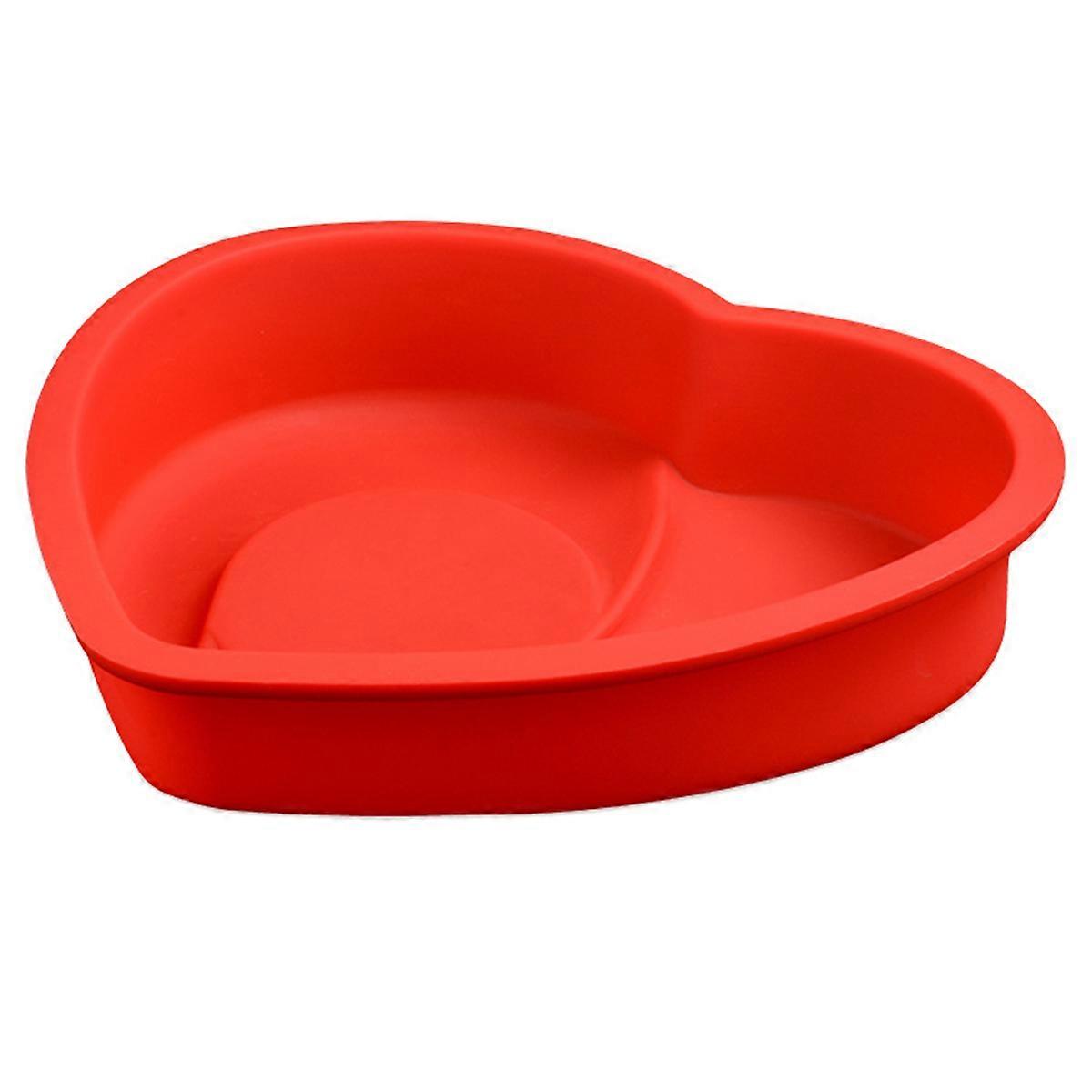 Cake Baking Mold Nonstick Silicone Bakeware for Baking Use 3Pcs Round Cake Mold Pan