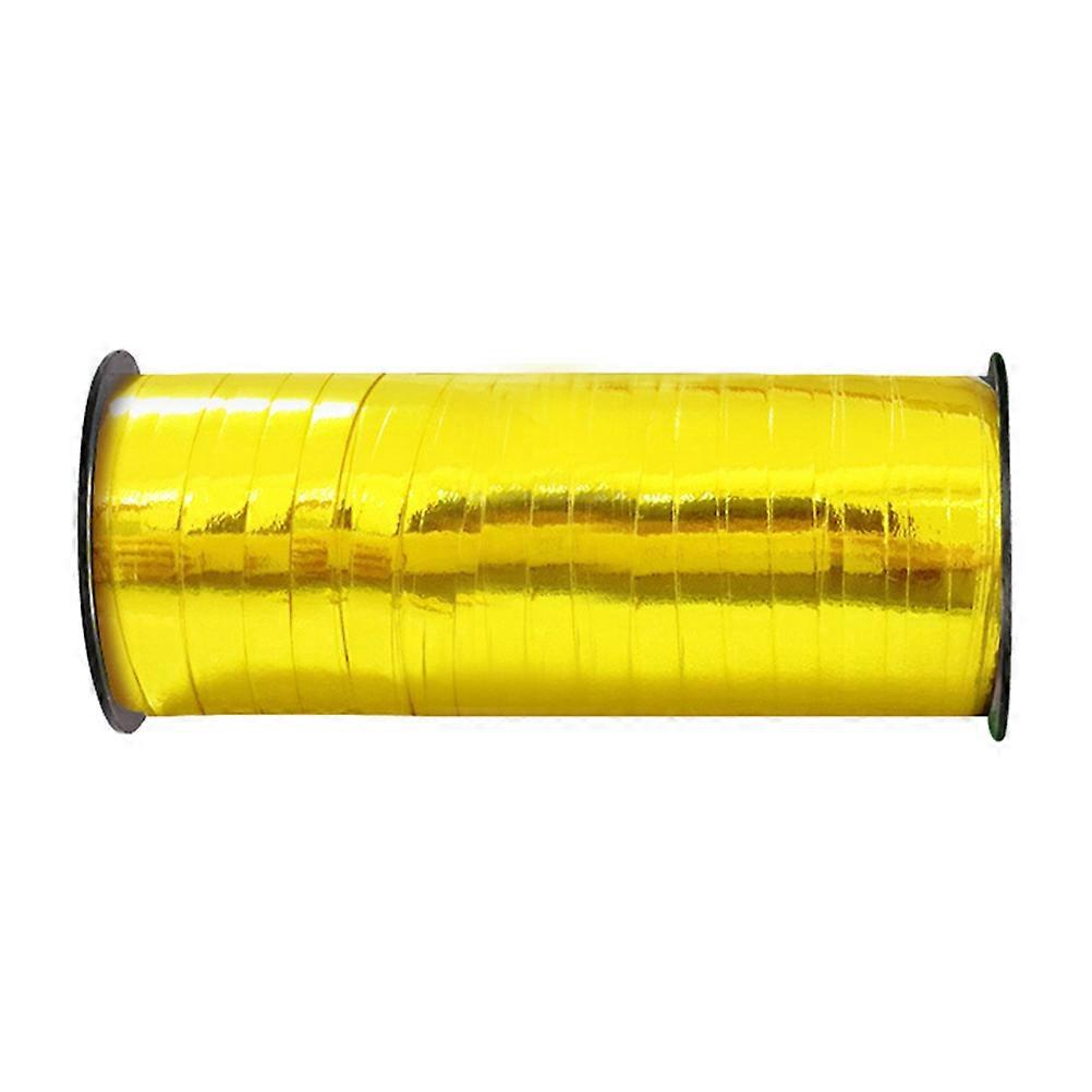 Golden Curling Ribbon Ribbon Roll for Decoration Use 1Pcs