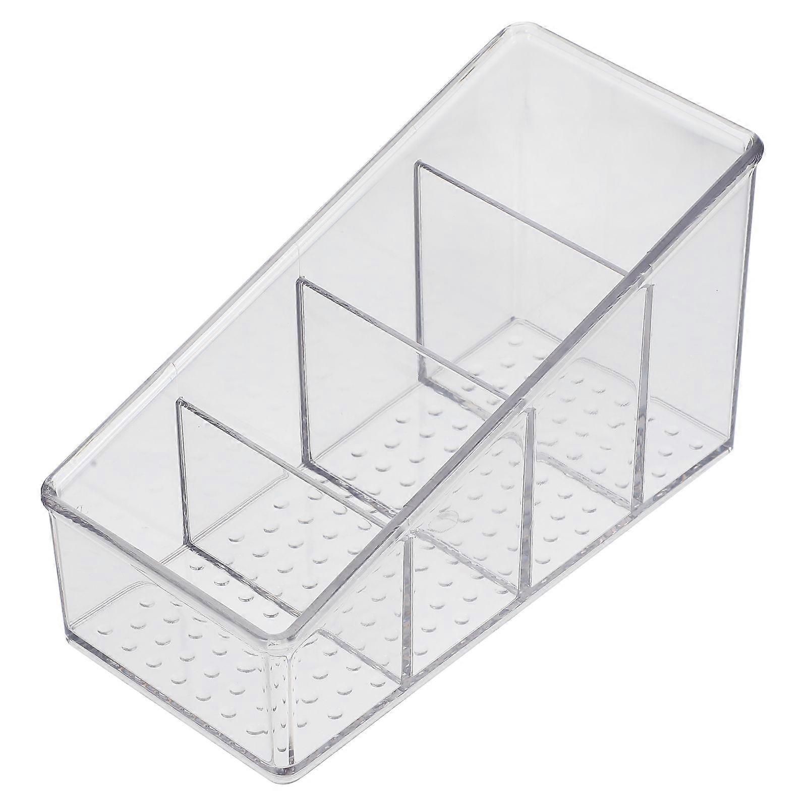 Clear Storage Containers For Sundry Organizer In Rectangular Shape Ideal For Office And Bedroom 1Pack