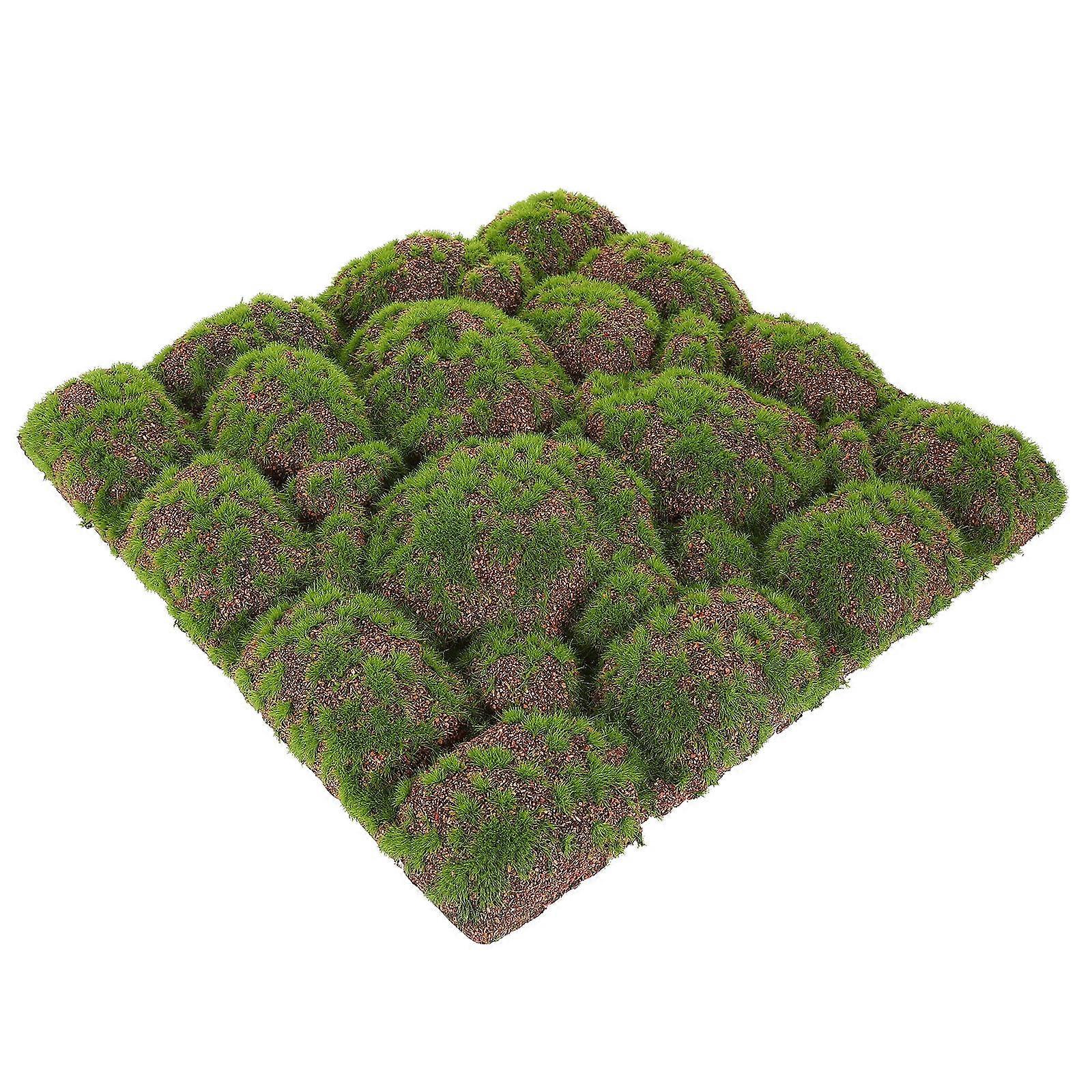 Artificial Moss Wall Decoration for Home Decor 4Pcs Set