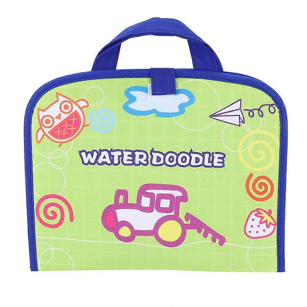 Water Drawing Cloth Water Drawing Blanket Handbag with Pen Doodle Tool Kit