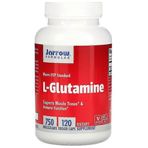 Jarrow Formulas, L-Glutamine, 750 mg, 120 Veggie Caps