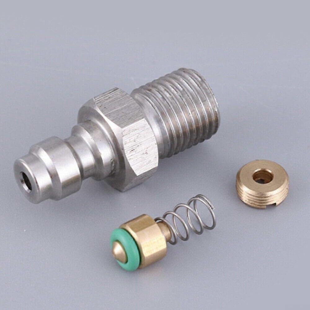 Male Thread Connector 8Mm Quick Connect Valve Filling Connector M10/1