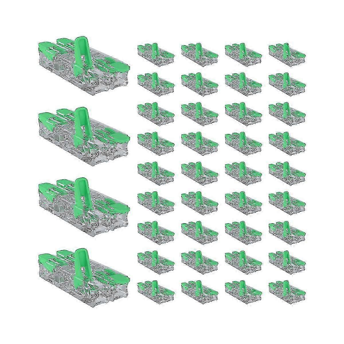 Quick Connect Wire Connectors Kit 2 To 2 Inline Electrical Lever Nuts Wire Connectors Splicing Conn