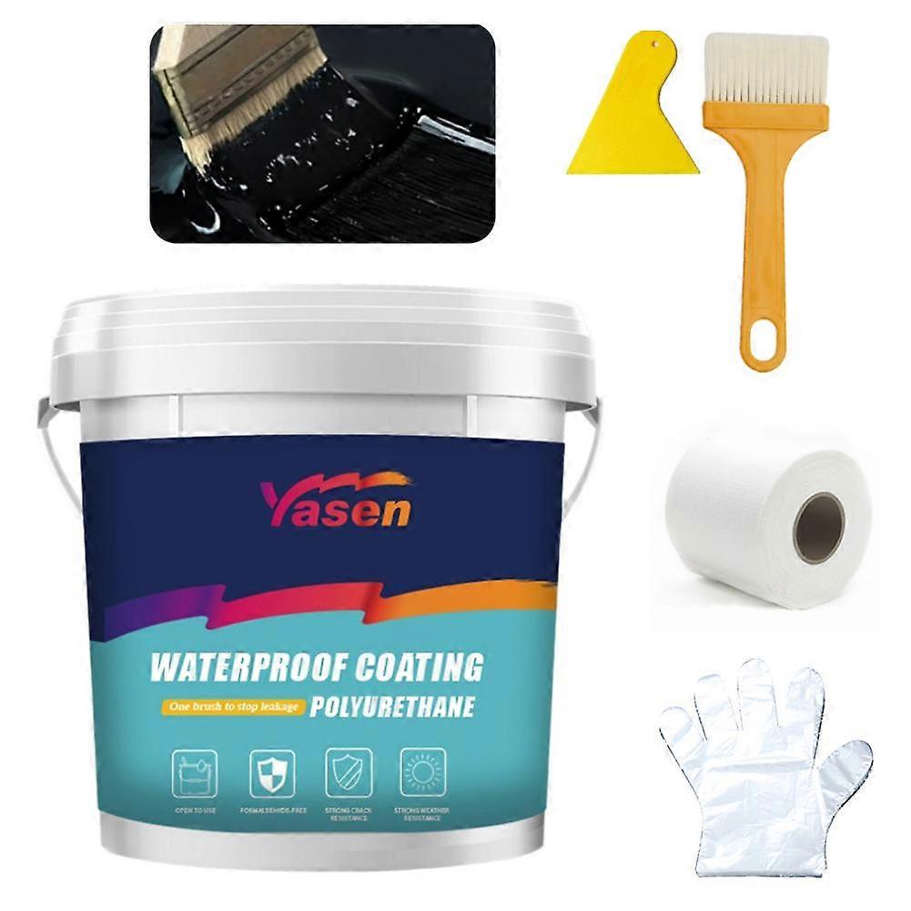 Polyurethane Waterproof Coating - Seamless Finish Easy Application Multi-Surface