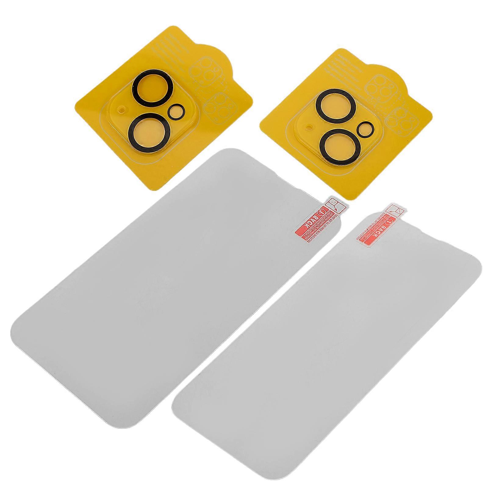 Tempered Glass Screen Protector with Camera Lens Protection for 13 Mini 8Sets