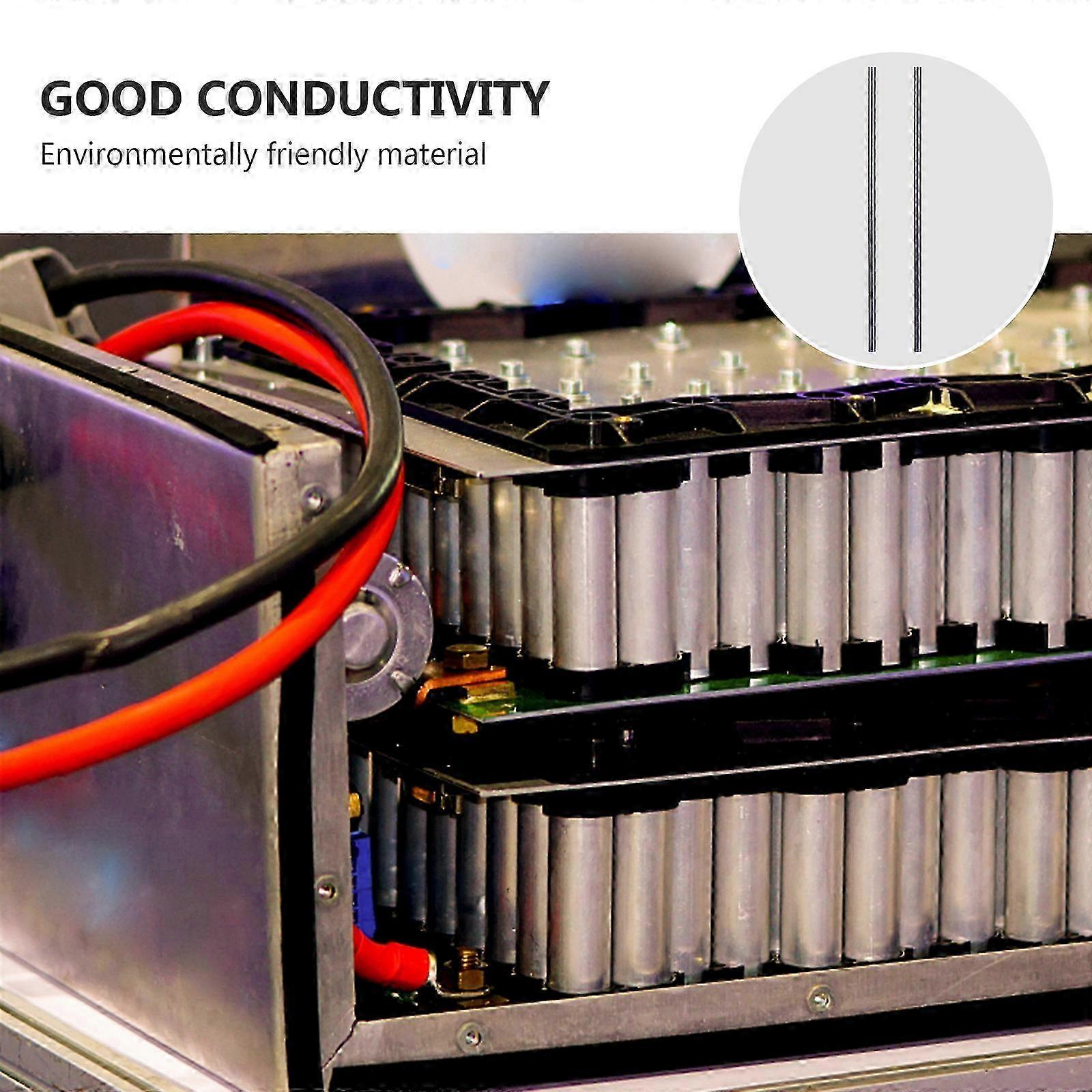 2Pcs Graphite Crucible Stirring Rod Stirring for Melting Casting Refining (Grey) 25-26