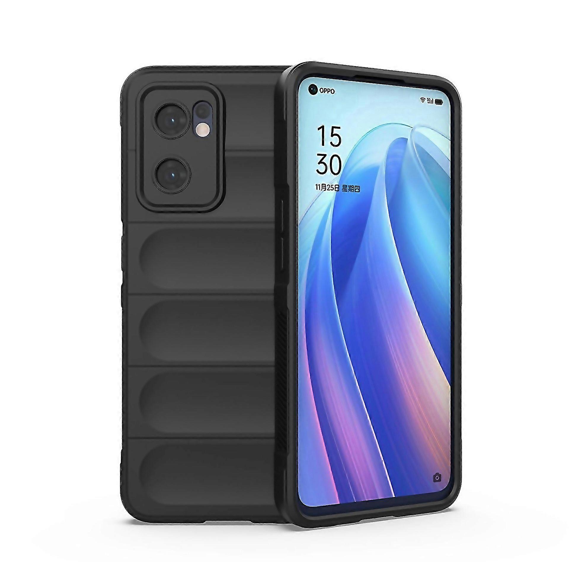 For Oppo Reno7 5g Global Find X5 Lite Magic Shield Tpu Flannel Phone