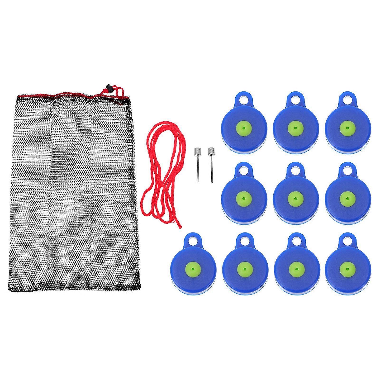 10Pcs Bottle Target Caps Reusable High Pressure Target Inflator for Ourdoor