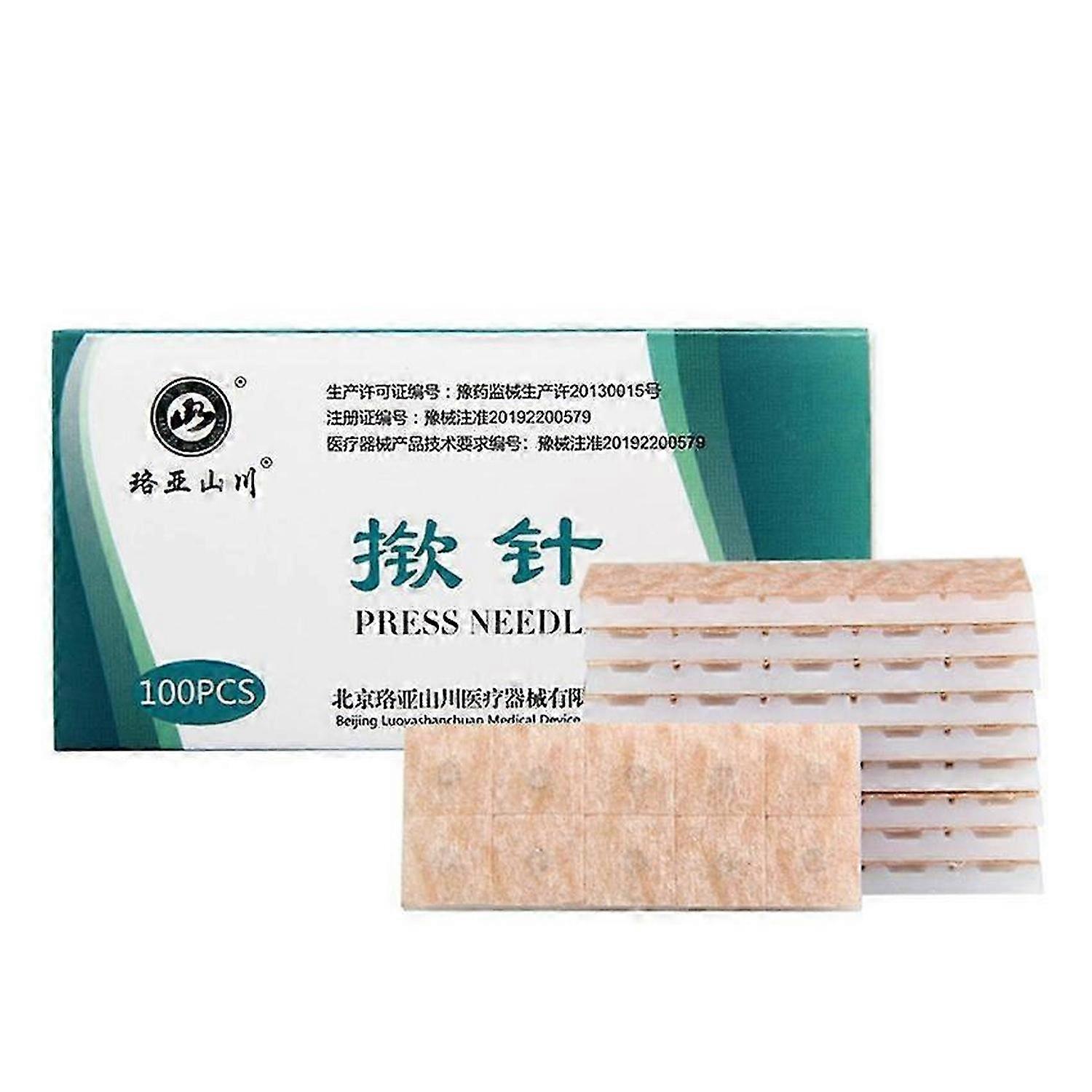 Sterile Ear Press Needle 100PCS Disposable Intradermal Massage Needle