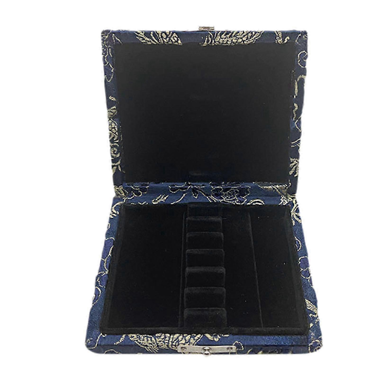 Oboe Case for Woodwind Instruments, Blue Transport Box, Six Oboe Pipe Storage Solution, Durable and Lightweight