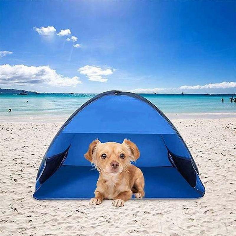 Mini Pets Beach Sun Shelter,Automatic Open Portable Waterproof Tent