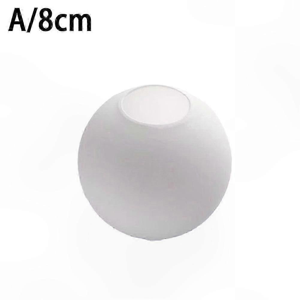 White Globe Glass Lamp Shade Replacement Cover Fix Round Light Fixture Diffuser