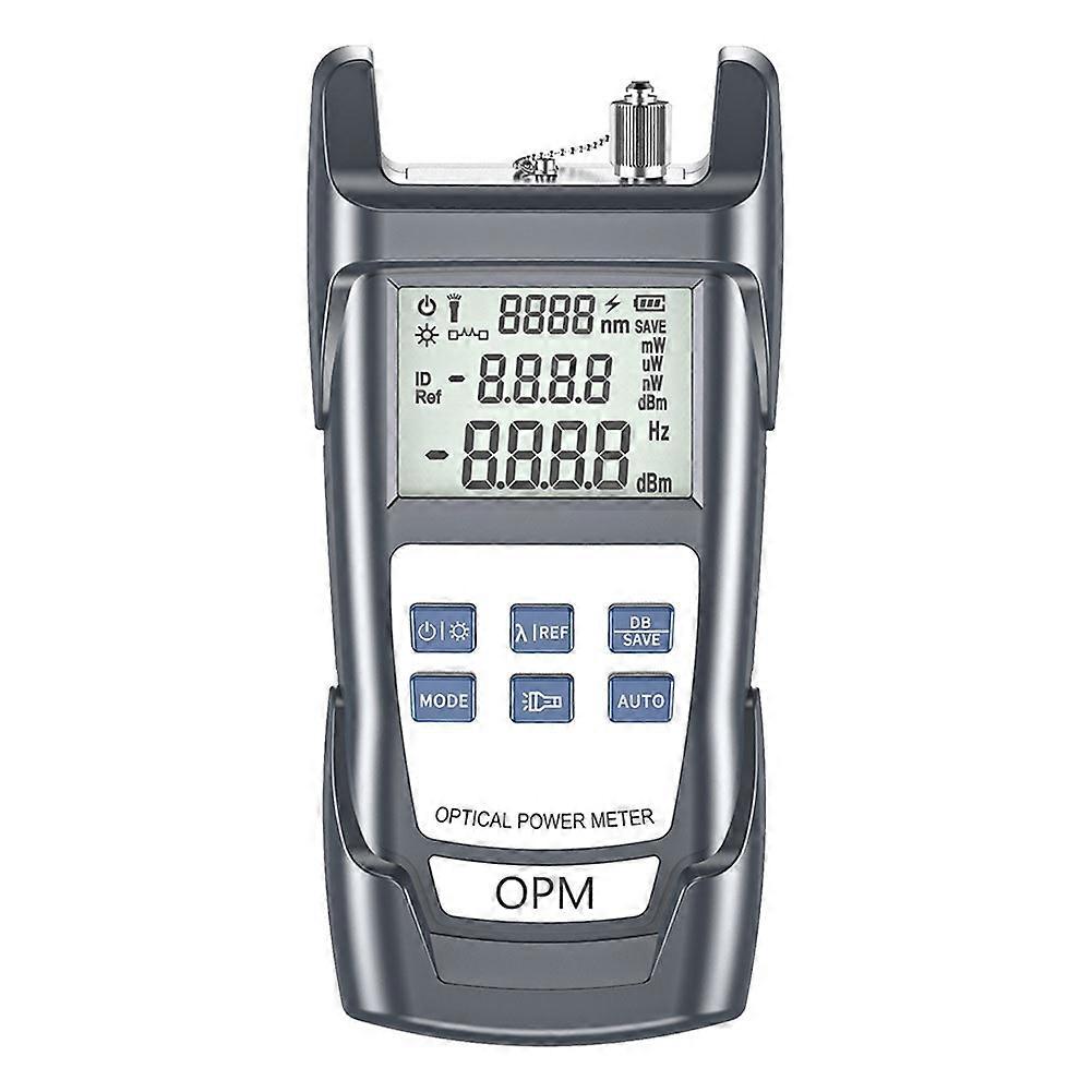 10 Wavelengths Optical Power Meter OPM FTTH Fiber Optical Power Meter SC FC Interface Mini OPM -50-+26dbm