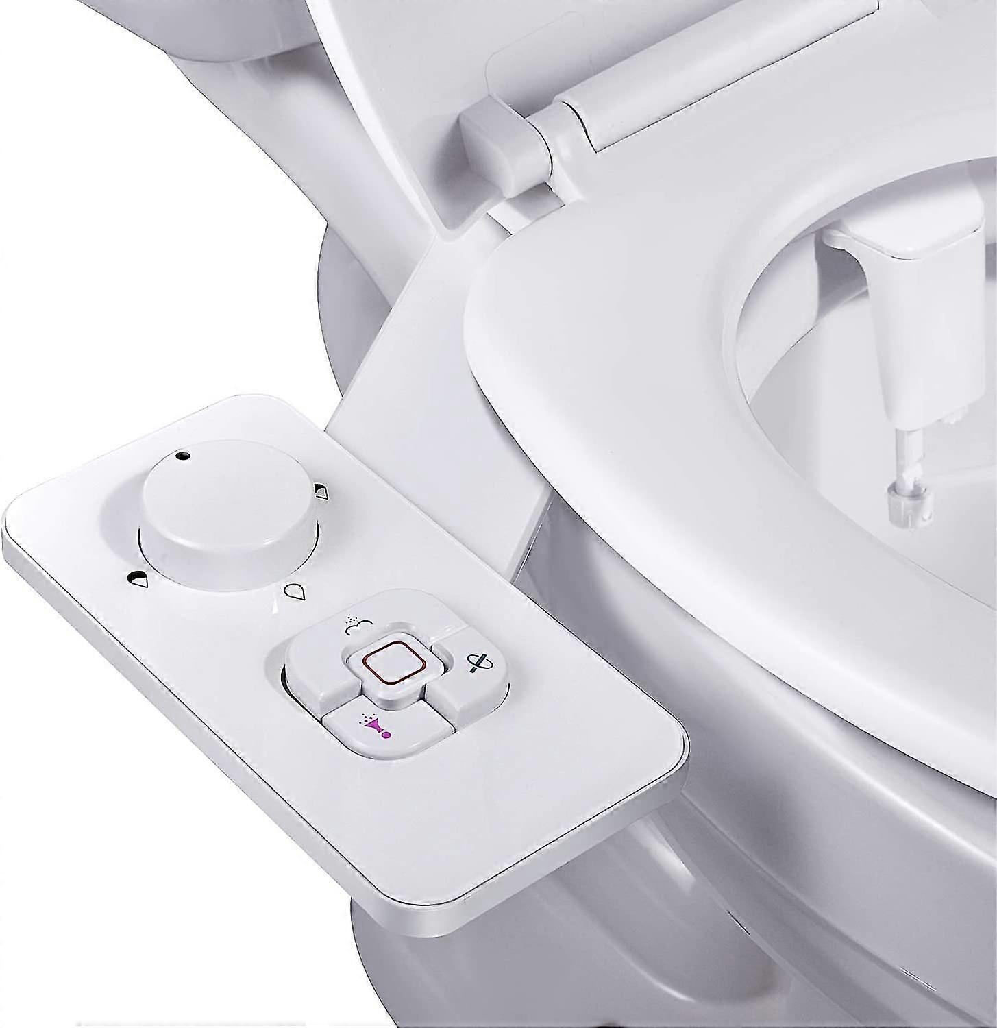 Bidet Attachment , Non-electric Cold Water Bidet Toilet Seat Attachment With Pressure Controls,retra