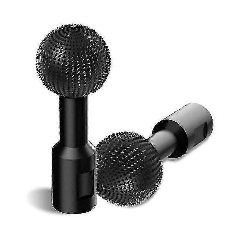 2 Ball Cutter Wood Carving, 14mm Wood Shaper Ball, Ball Chisel File Grinding Heads Suitable For 115