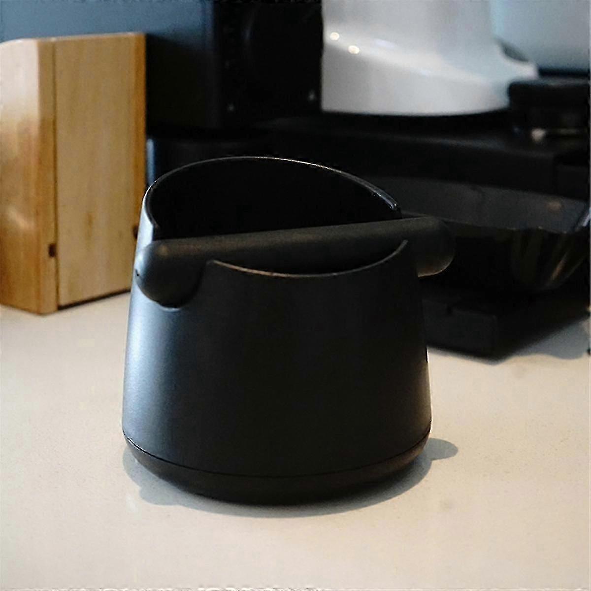 Espresso Grounds Container Waste Coffee Grounds Dump Bin (White) espresso tamper bin