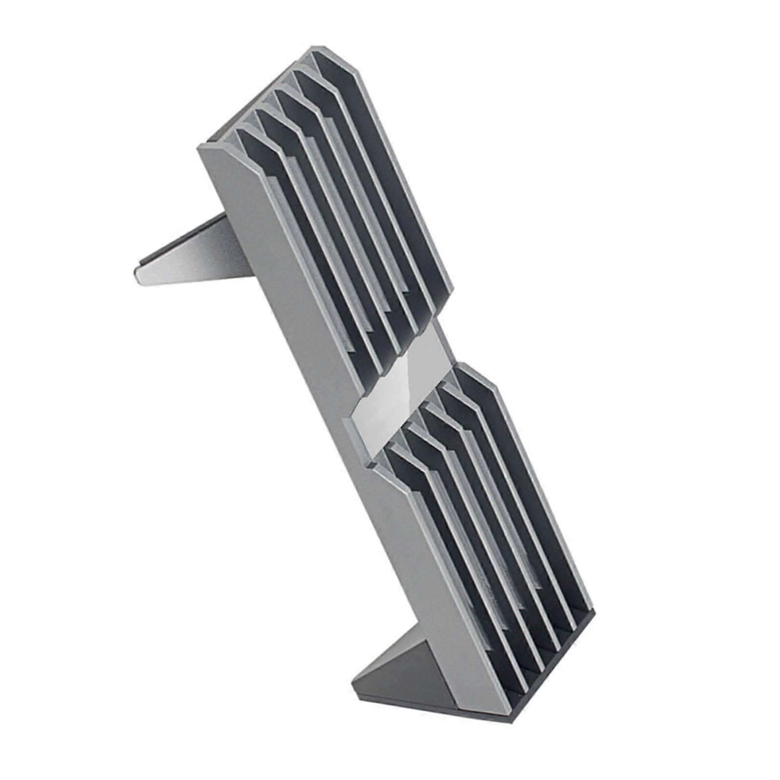 GPU Bracket Magnetic Vertical Mount With 365 Lighting Effects Aluminum Easy Adjustment GPU Support  Gray