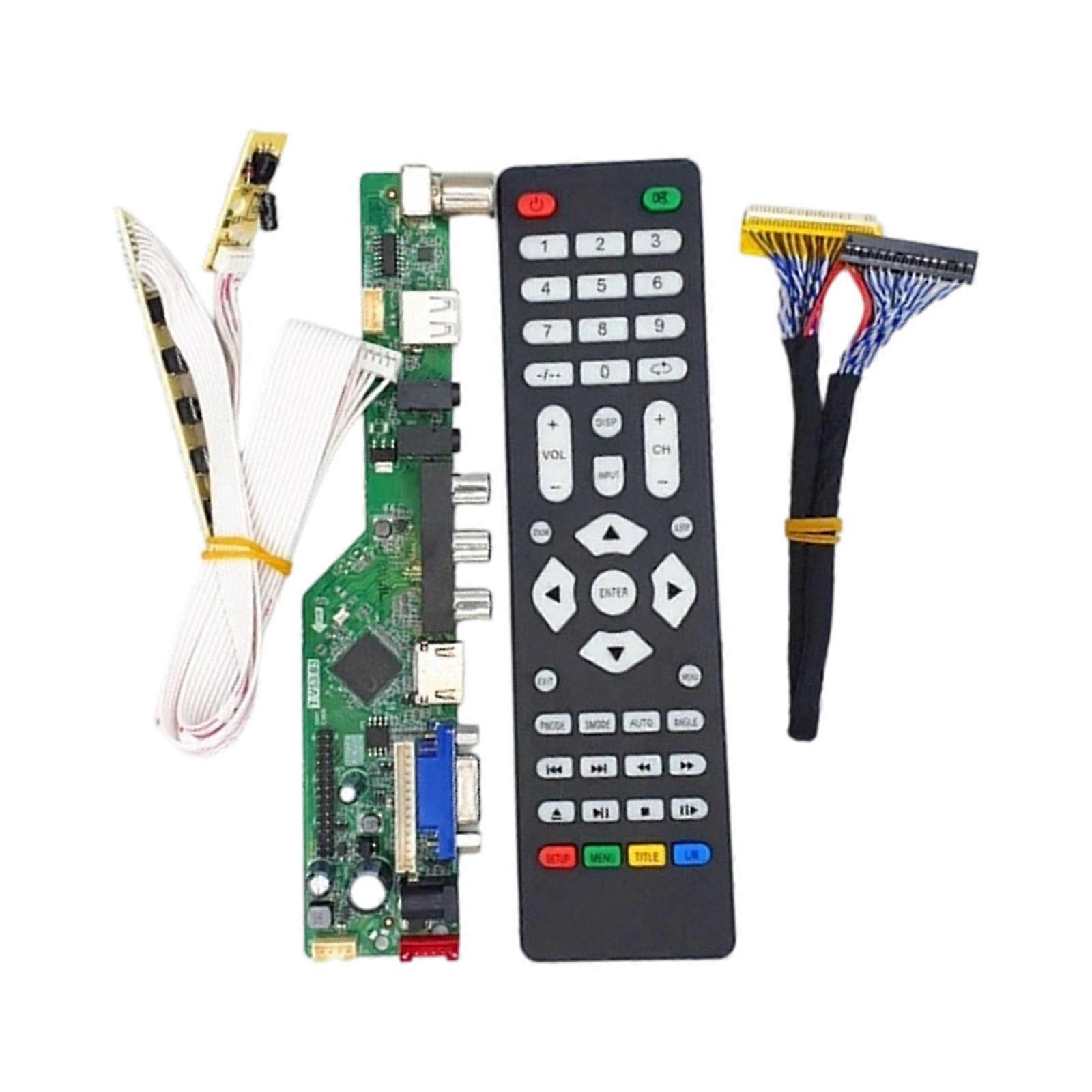 Control Mainboard Remote Control Suitable for Televisions Compatibility Ergonomic Grip High Durability Plastic Texture Multicolor
