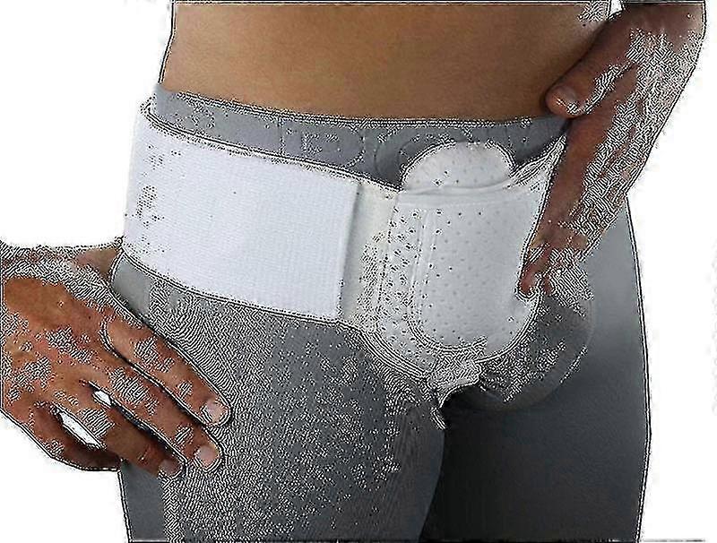 Left side hernia belt for men post surgery inguinal support