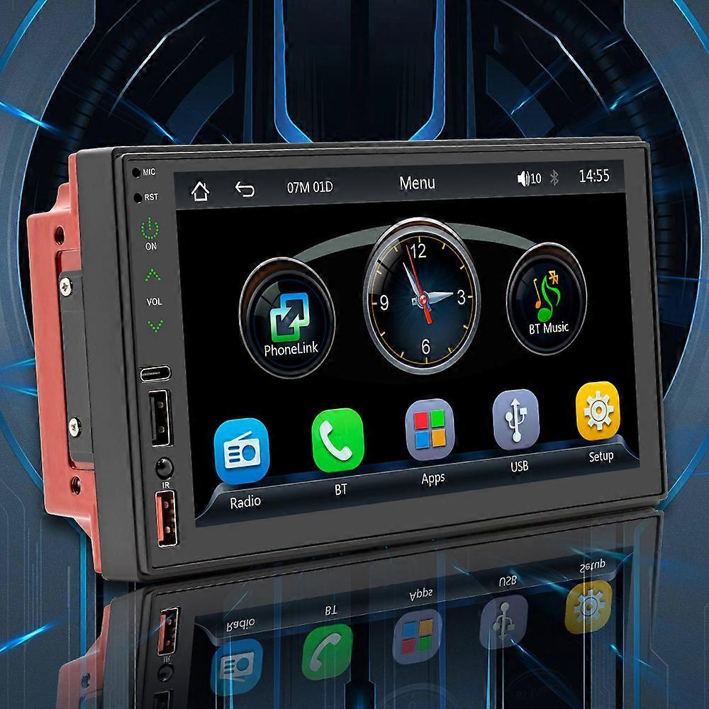 BT MP5 player for cars featuring 7in touch screen