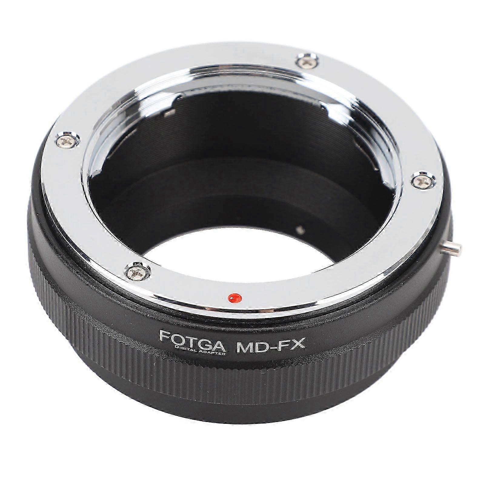 Camera Lens Adapter Ring Manual Focus for MD Lens to for FX Adapter for Fujifilm XA1 XA2 XA3 X E1 X E2 X E3 X M1 X Pro1