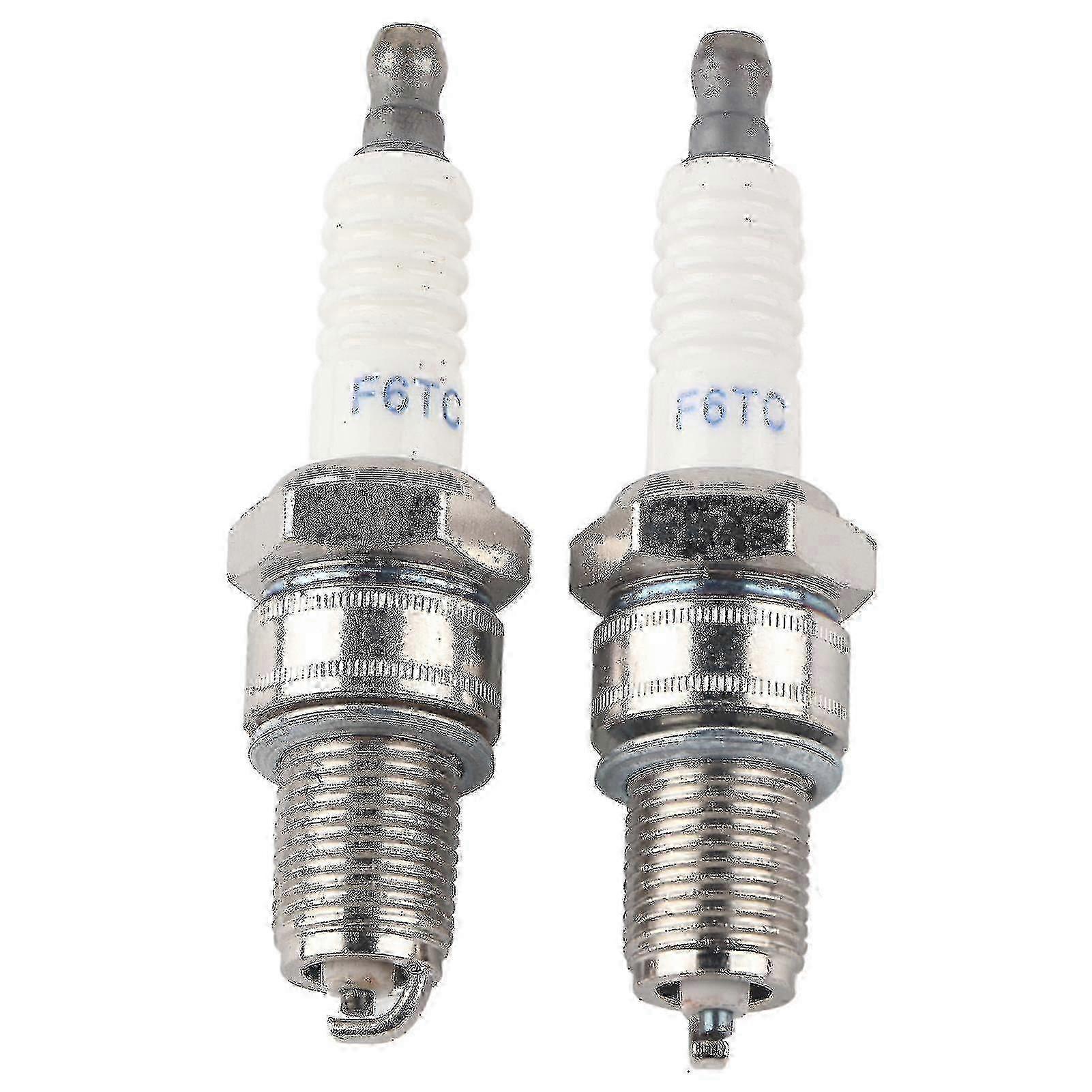 2pcs Spark Plug Replacement F6rtc For Mtd 95110292 75110292 Torch Engine 131039 Lawn Mower