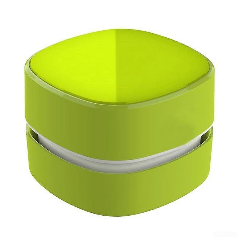 Miniature Desk Vacuum Cleaner, Portable and Lightweight, Green Color for Quick Cleanups in Home and Office Workspaces