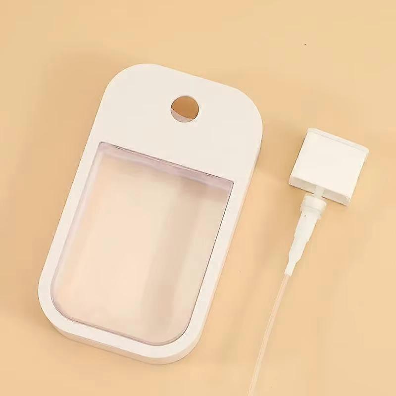 New 45ml 6 Color Portable Refillable Hand Sanitizer Alcohol Bottles Mini Card Spray Bottle Travel Sub-bottling Cosmetics Press