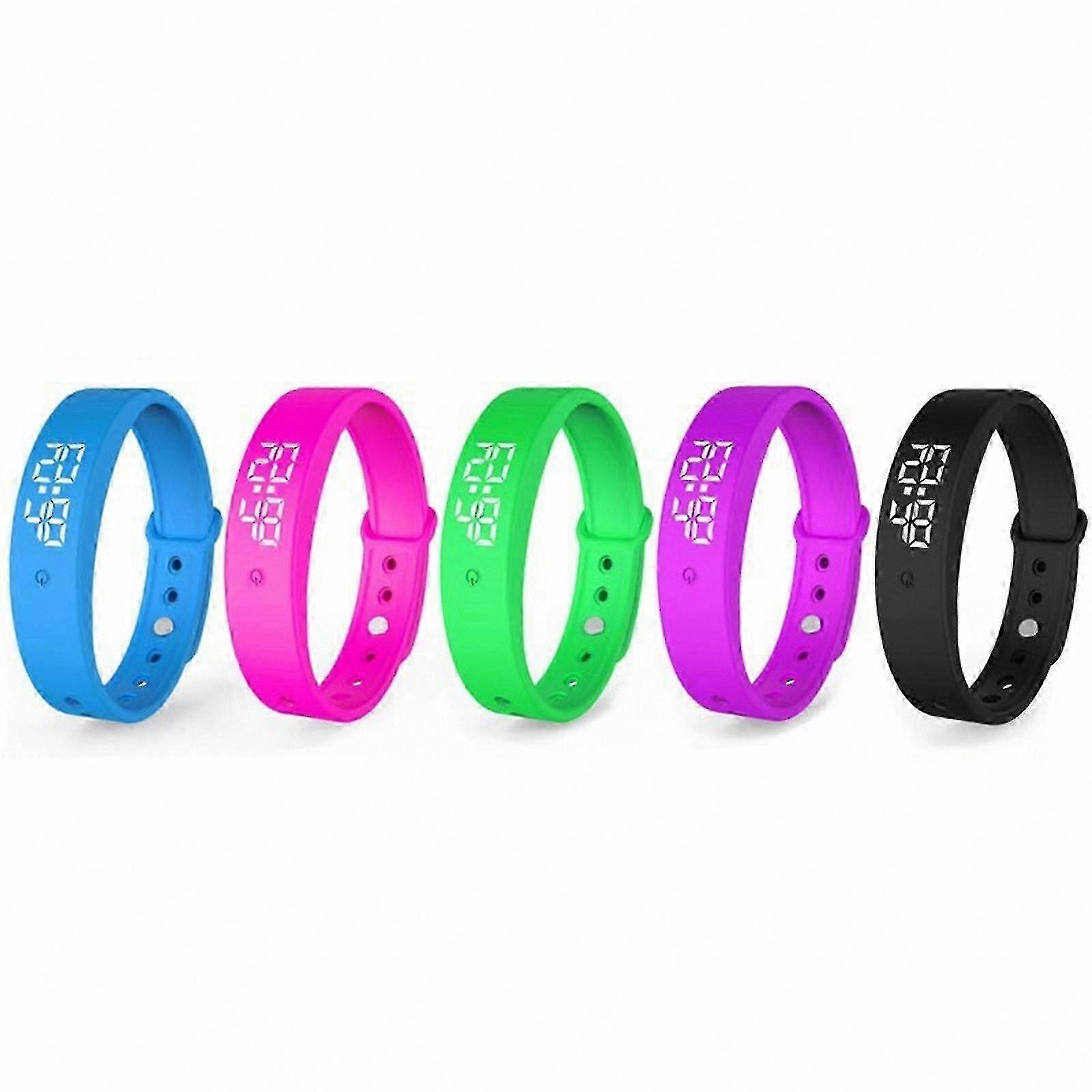 Silent Vibrating Alarm Clock with Countdown Timer, Waterproof Reminder Watch for Home, Office, and Fitness Use