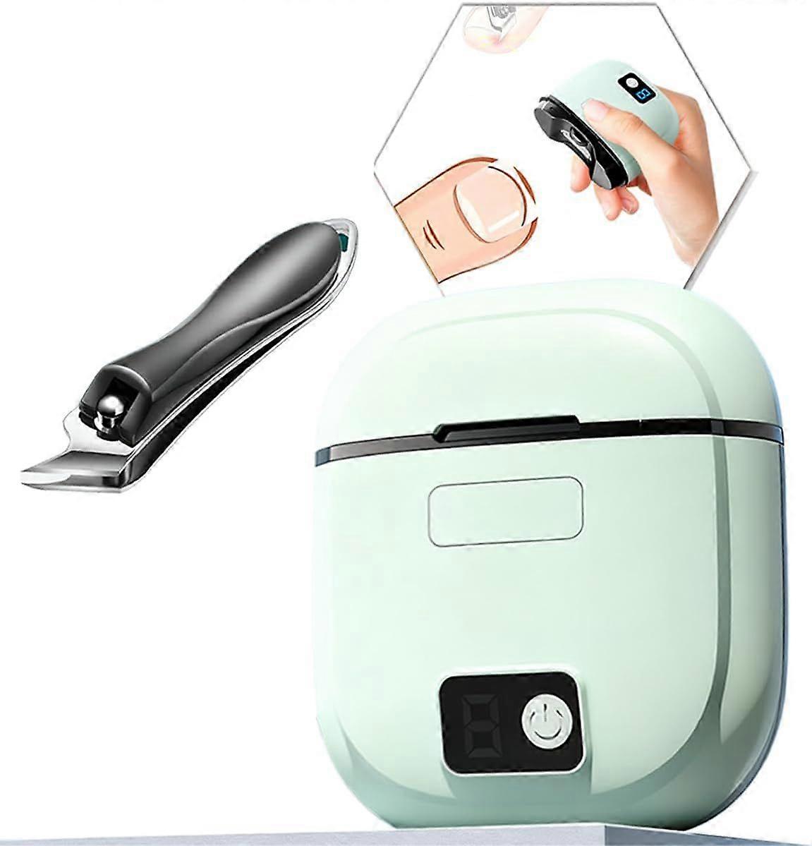 Electric Nail Clipper, 2026 Improved Nail Clippers Set, Includes an Automatic