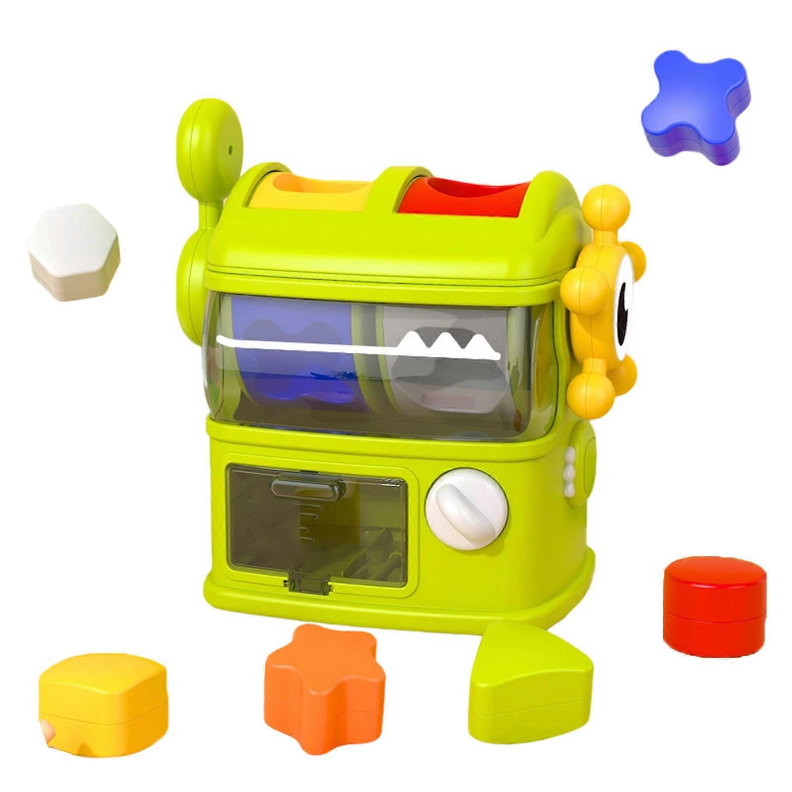 Educational Dinosaur Matching Game For Kids Shape Color Matching And Cognitive Sorting Toy for Toddler Fine Motor Skill Multicolor