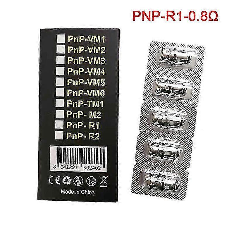 25-26 5pcs/box Voopoo Pnp Coil Vm1/vm3/vm5/r1/m2atomization Replacement Core [jkw]