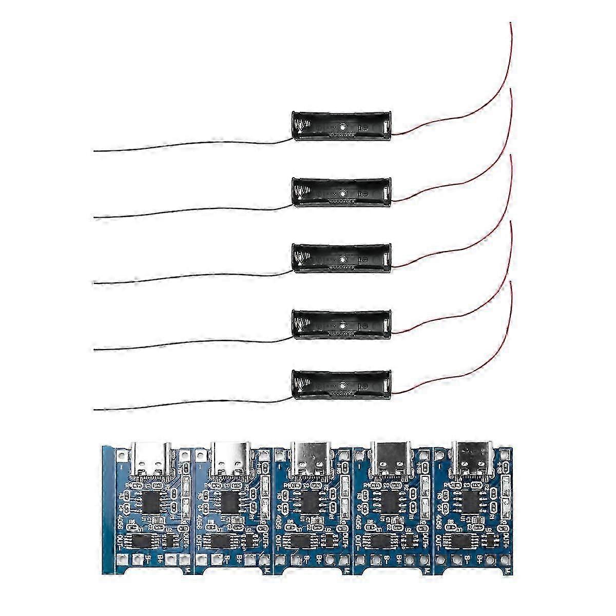 Tp4056 Charging Module Type C Usb Lithium Battery Charging Board Bms 5v 1a -ion -usb Charge Module