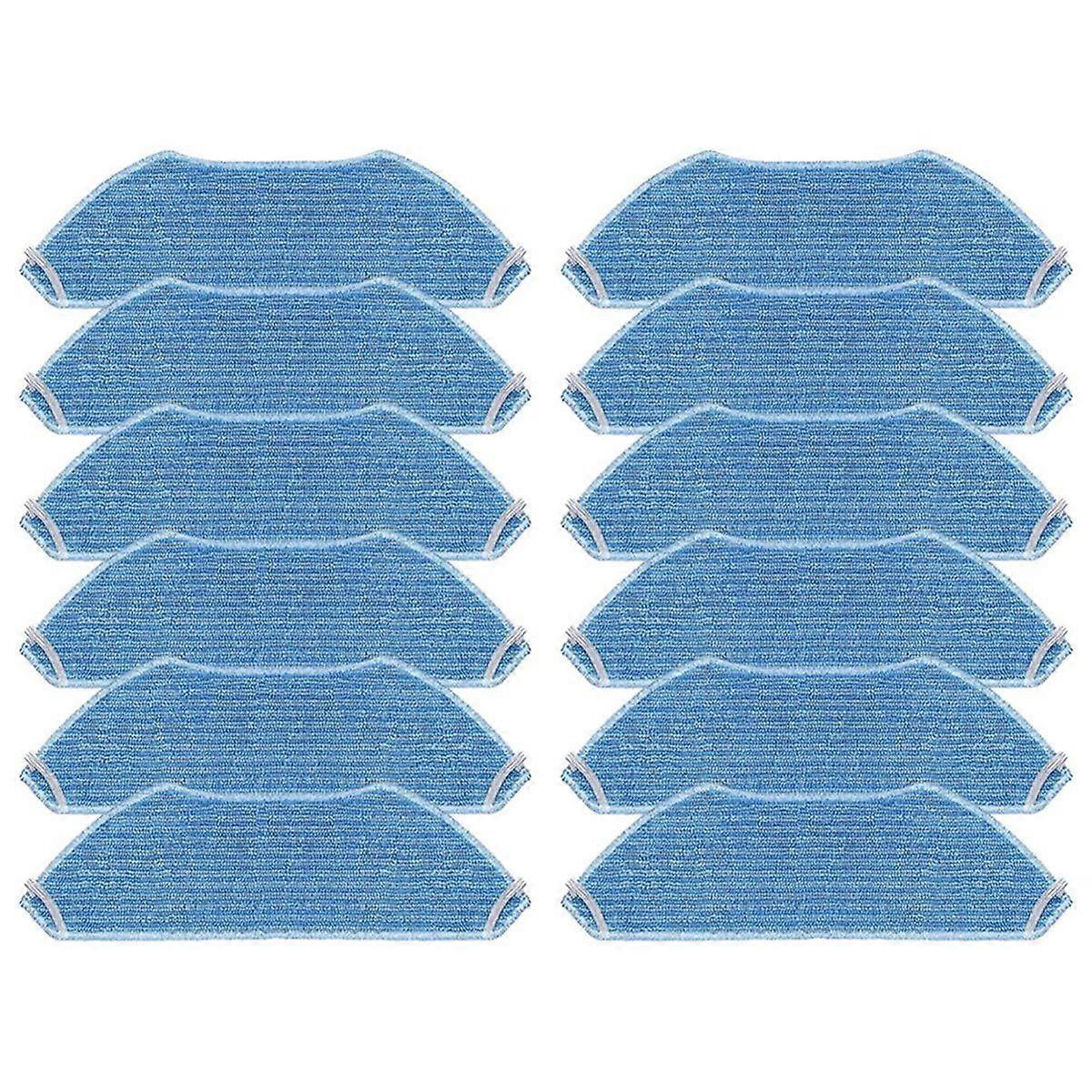 12PCS Mop Cloth for M2 PRO / M2S PRO / M1 / M2 / M2S / M2 Plus / U180 for Replacement Parts Vacuum M