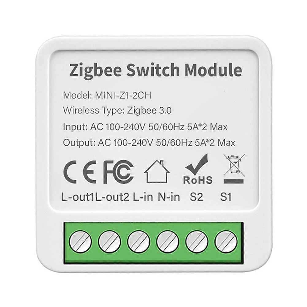 2-Way On/Off Switch Graffiti Smart ZigBee Smart 2-Way On/Off Switch Mini Concealed Box Switch