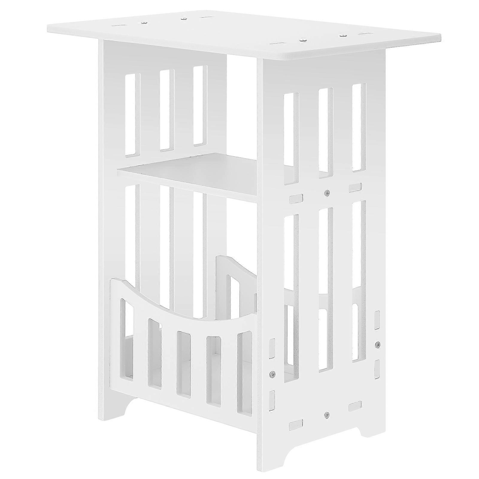 Sala de Estar Sofá Mesa Lateral Quarto Mesa de cabeceira oca para quarto