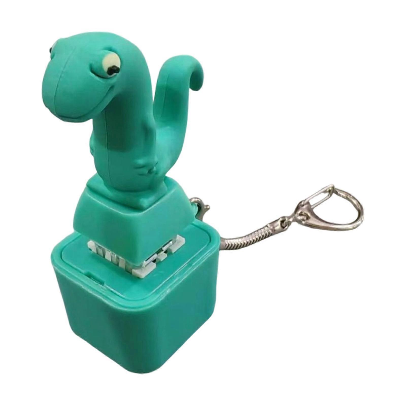 USB Rechargeable Interactive Lizard Keychain Light Up Sound Feature Sturdy ABS Material Camping Night Accessories Multicolor