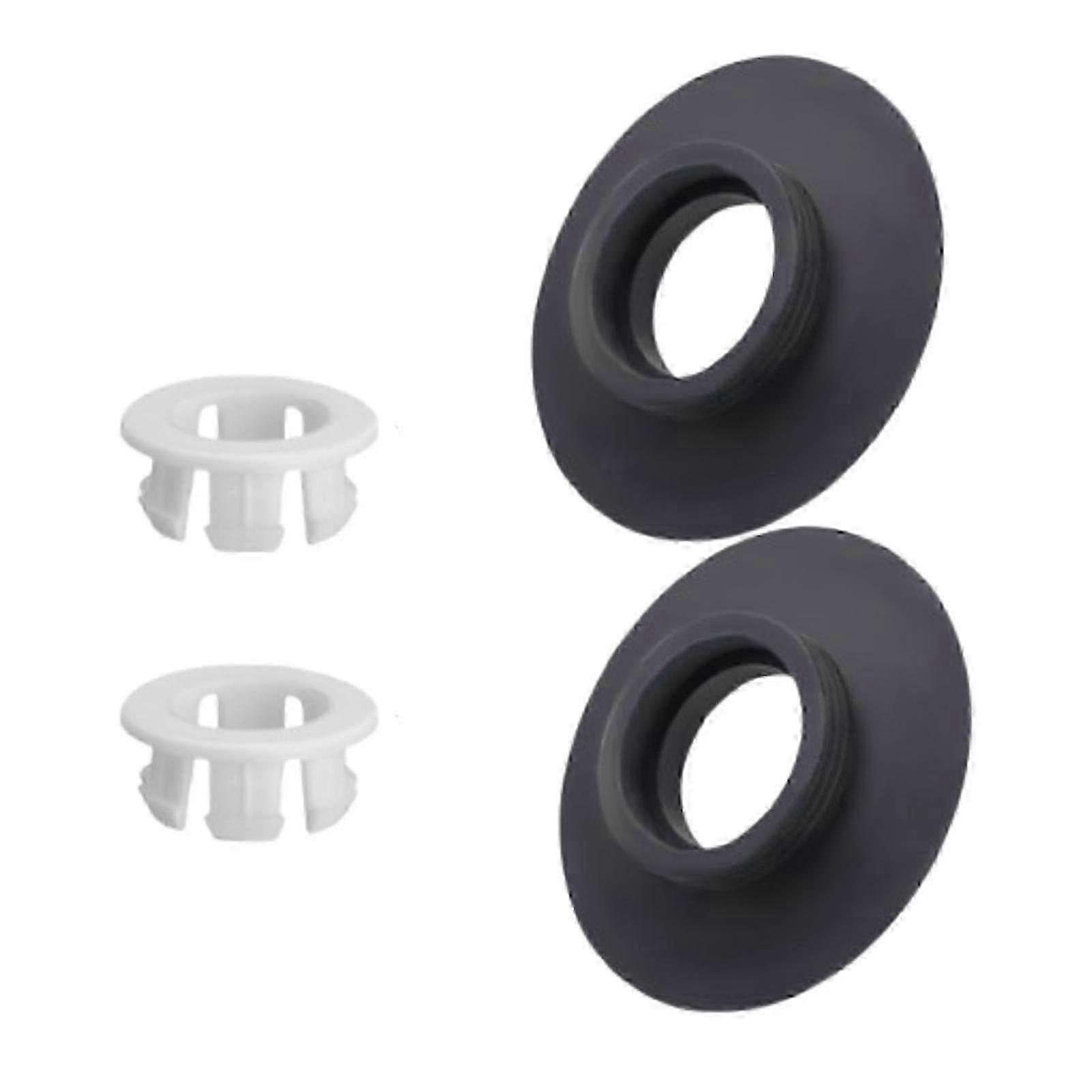 m Dual Flush Valve Repair Kit 2 Sets, Wearproof Replacement Seals & Clips Compatible with Sv01967 EV98167 Sv89067 Sv92667 Toilet Cistern