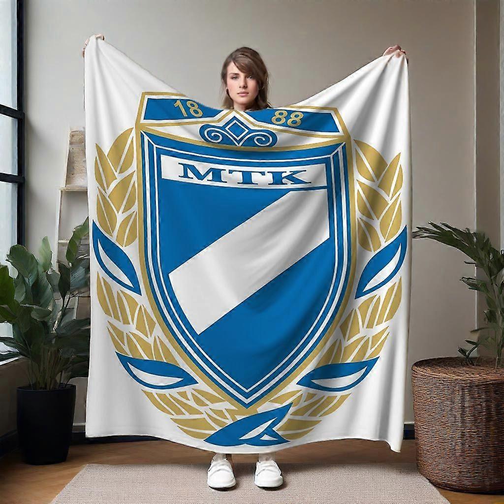 MTK Shield Flannel Blanket - Soft Warm Multifunctional Theme Throw, Suitable for Sofa, Home Leisure, Office, Time, All S-QAZXC421