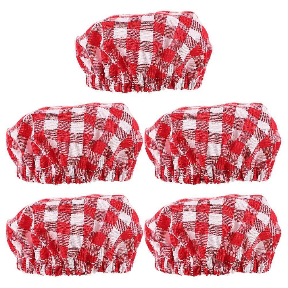 Jar Replacement Covers for Sourdough Proofing Glass Jar Covers 5Pcs